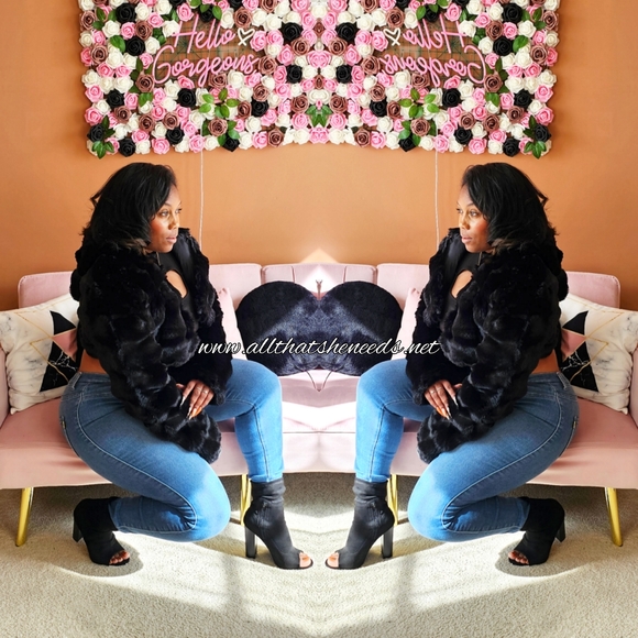 Aspen Faux Fur Jacket - Picture 3 of 4